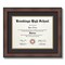 ArtToFrames 11x14 inch Diploma Frame - Framed with Black and Gold Mats, Comes with Regular Glass and Sawtooth Hanger for Wall Hanging (D-11x14)